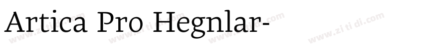 Artica Pro Regular字体转换 Artica Pro Regular字体转换
